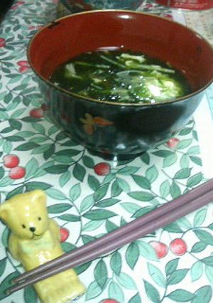 早い　簡単　海苔のスープ-レシピのメイン写真