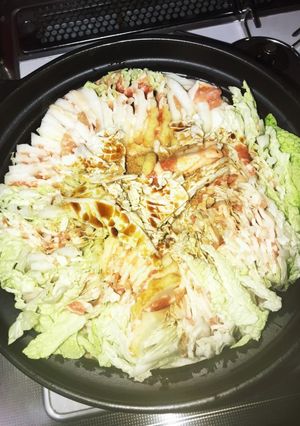 白菜と豚バラ肉のミルフィーユ煮-レシピのメイン写真