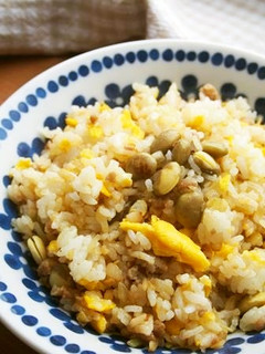 枝豆たっぷり!チャーハン♪-レシピのメイン写真