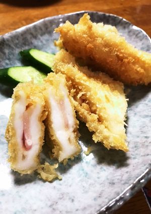 ベーコンチーズ入り✨ハンペンフライ-レシピのメイン写真