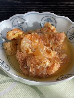 とんかつリメイク♡簡単かつ煮-レシピのメイン写真