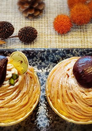 モンブラン-レシピのメイン写真