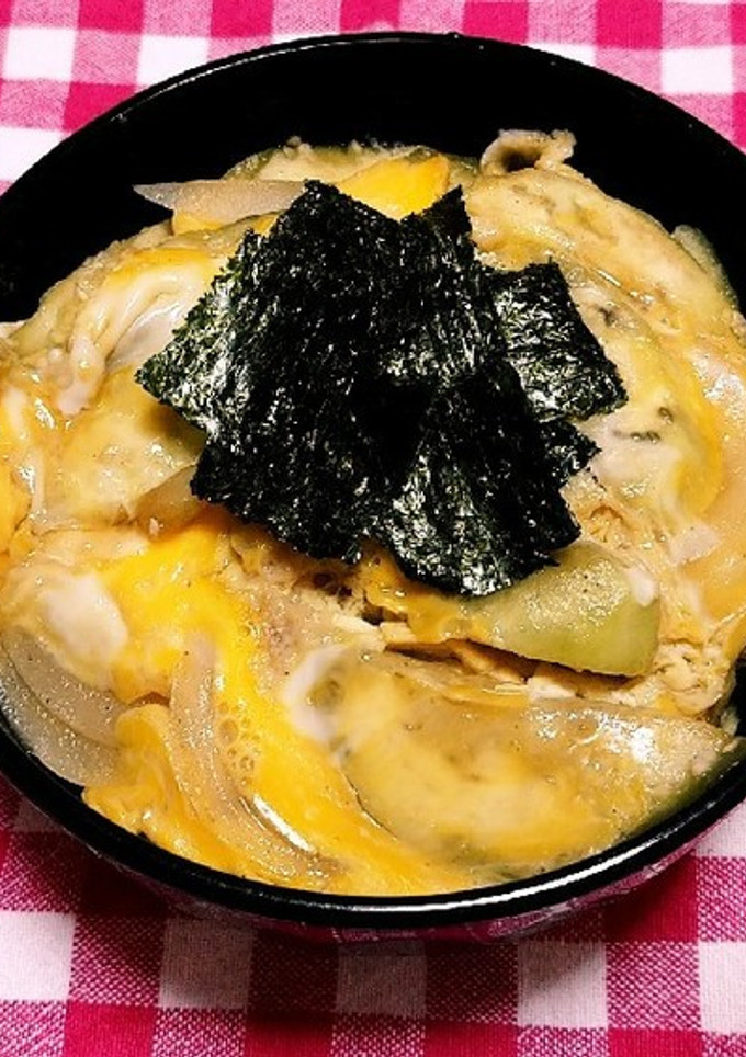 なすどん-レシピのメイン写真