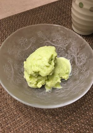 ずんだジェラート-レシピのメイン写真