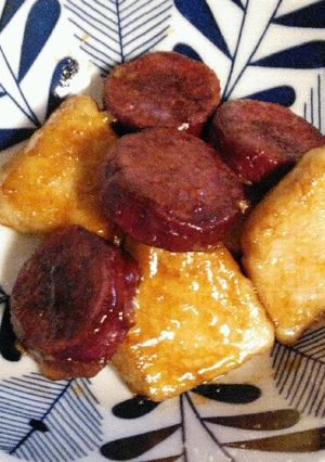 めかじき☆サツマイモのバター醤油照り焼き-レシピのメイン写真