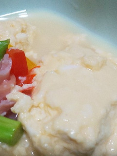 絹ごし豆腐の☆洋風カラフル茶碗蒸し☆-レシピのメイン写真