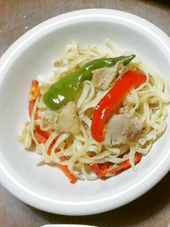 シシトウと豚肉のパスタ-レシピのメイン写真