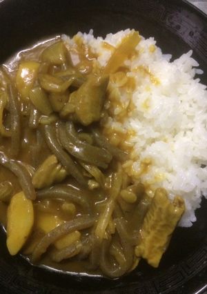 試作 モツ煮込みカレー-レシピのメイン写真