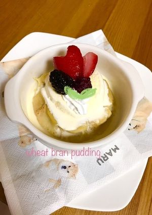 高タンパクスイーツ♡お麩プディング-レシピのメイン写真