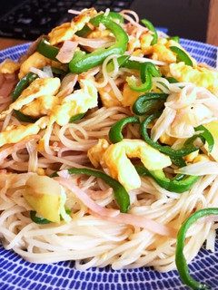 お手軽!簡単!そうめんチャンプルー-レシピのメイン写真