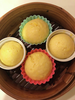 離乳食後期 砂糖不使用 バナナ蒸しパン-レシピのメイン写真