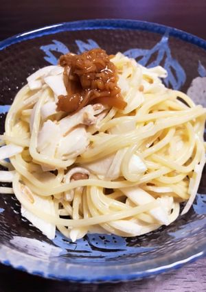 冷たいタマネギサラダのパスタ-レシピのメイン写真