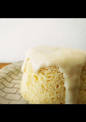 ふわふわおから蒸しパン　チーズクリーム-レシピのメイン写真