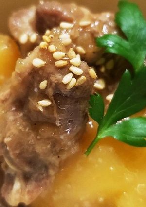 お年寄り絶賛シリーズ☆レンジ肉じゃが芋☆-レシピのメイン写真