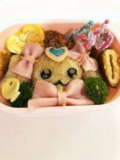 プリキュア♡ラテちゃん弁当-レシピのメイン写真