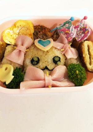 プリキュア♡ラテちゃん弁当-レシピのメイン写真
