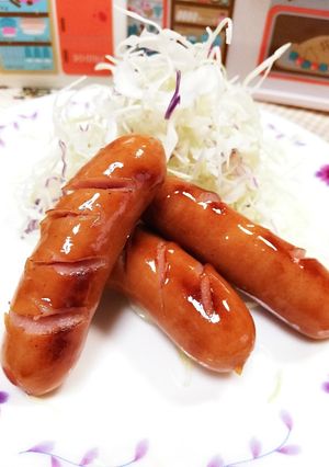 ２分でウィンナー-レシピのメイン写真