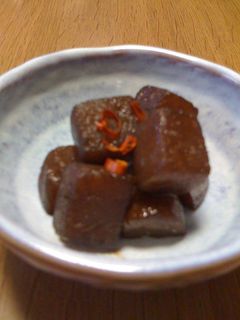 こんにゃくのピリ辛いため煮-レシピのメイン写真