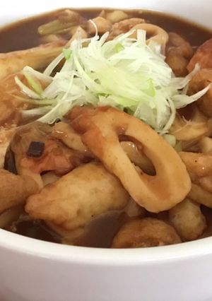 簡単ひとくふう♡レトルトDEカレーうどん-レシピのメイン写真