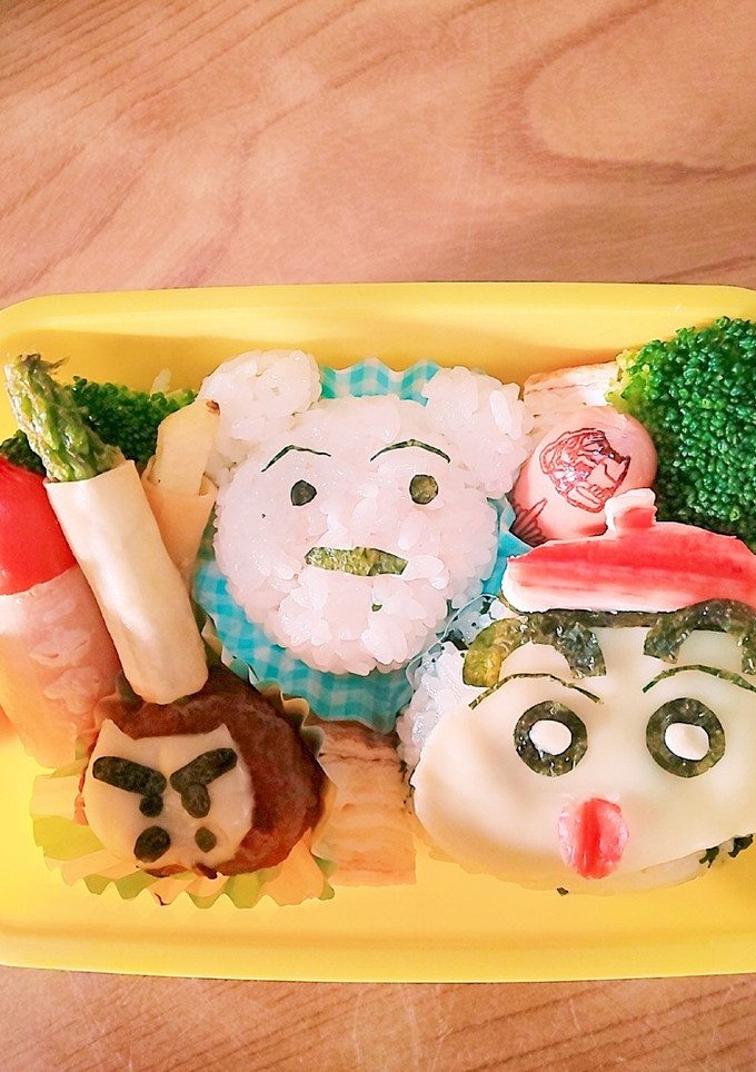 クレヨンしんちゃんお弁当-レシピのメイン写真
