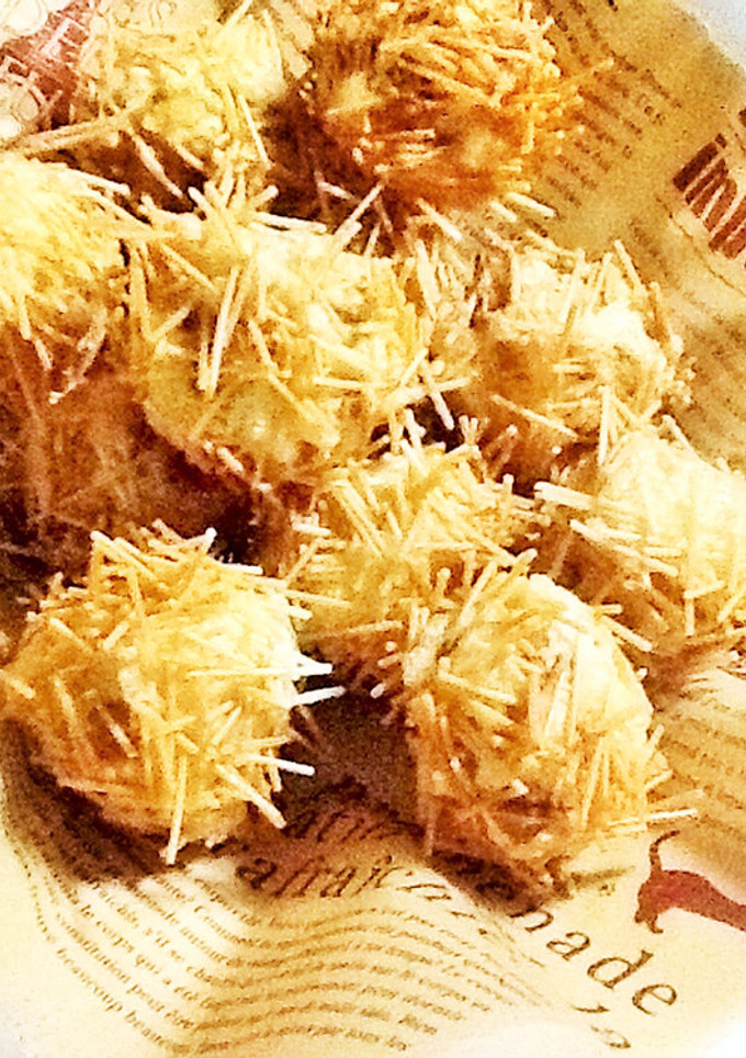 ⁑さつま芋のイガイガ揚げ⁑-レシピのメイン写真