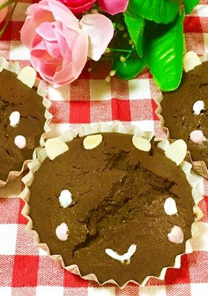 ココアDE☆簡単チョコマドレーヌ-レシピのメイン写真