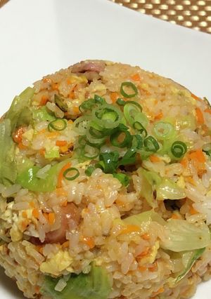 麻婆豆腐の素で激うまチャーハン-レシピのメイン写真