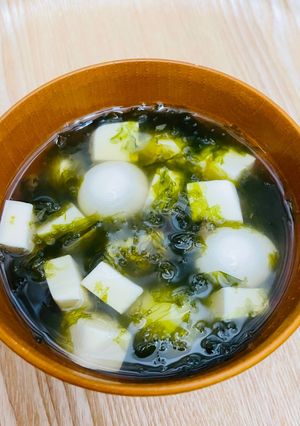 アオサ海苔のお吸い物/すまし汁-レシピのメイン写真