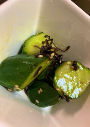 簡単★パリパリきゅうりの塩昆布漬け物-レシピのメイン写真