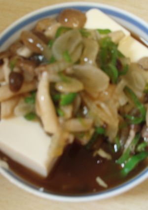 野菜のあんかけ豆腐-レシピのメイン写真