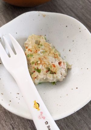 鶏胸野菜ハンバーグ（離乳食後期〜）-レシピのメイン写真