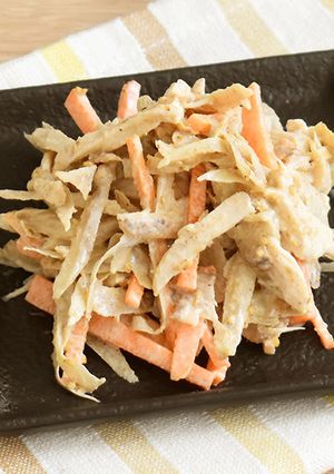 サラダチキンとゴボウのマヨ和え-レシピのメイン写真