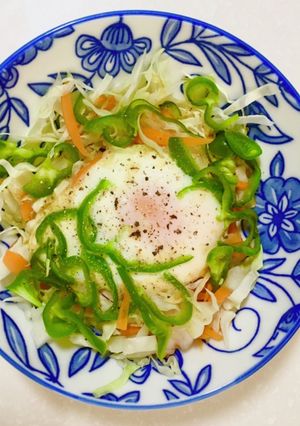 緑黄色野菜たっぷり　巣ごもり卵-レシピのメイン写真