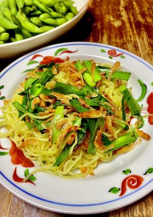 ニラと桜海老の焼きそば-レシピのメイン写真