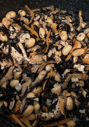 【甘口が好み】ひじきと大豆の煮物-レシピのメイン写真