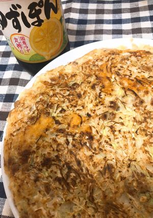 小麦粉不使用!オートミールのお好み焼き-レシピのメイン写真