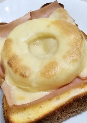 ドイツのオープンサンド：トーストハワイ-レシピのメイン写真
