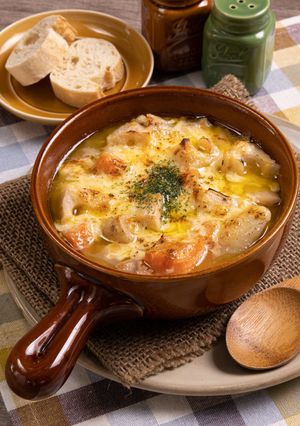 オニオングラタン根菜ポトフ-レシピのメイン写真