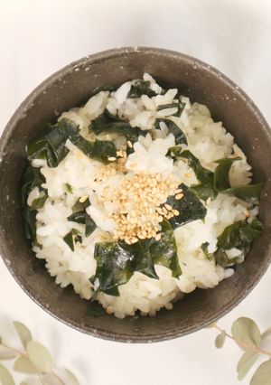 風味バツグン！わかめごはん-レシピのメイン写真