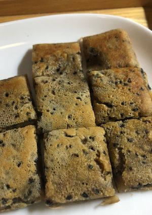 胡麻とくるみのもちっと焼き-レシピのメイン写真