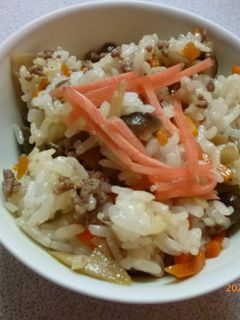きんぴら混ぜご飯-レシピのメイン写真