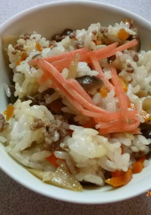 きんぴら混ぜご飯-レシピのメイン写真