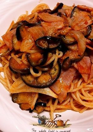 なすのナポリタン-レシピのメイン写真