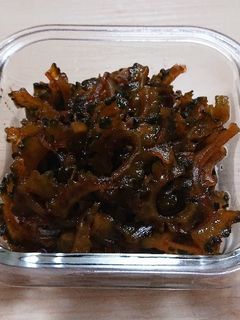 ゴーヤーの佃煮-レシピのメイン写真