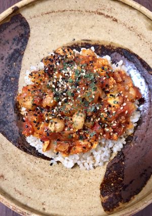 ひよこ豆たっぷりキーマスパイスカレー-レシピのメイン写真