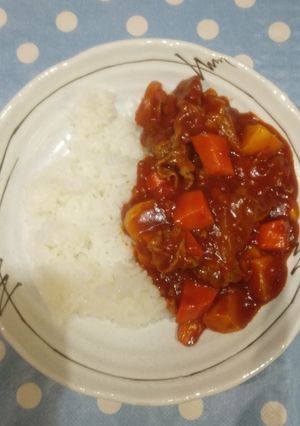 我が家のハヤシライスソース-レシピのメイン写真