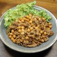 牛肉とひよこ豆のプルコギ風