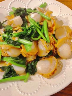 【簡単】ほうれん草とホタテのバター醤油-レシピのメイン写真