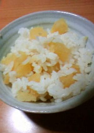 ごろごろサツマイモご飯-レシピのメイン写真