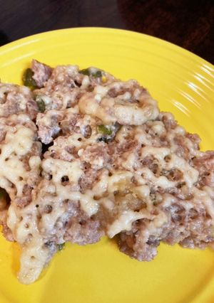 レンジで手抜きハンバーグ-レシピのメイン写真